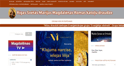 Desktop Screenshot of magdalenasdraudze.lv